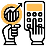 ícone contabilidade